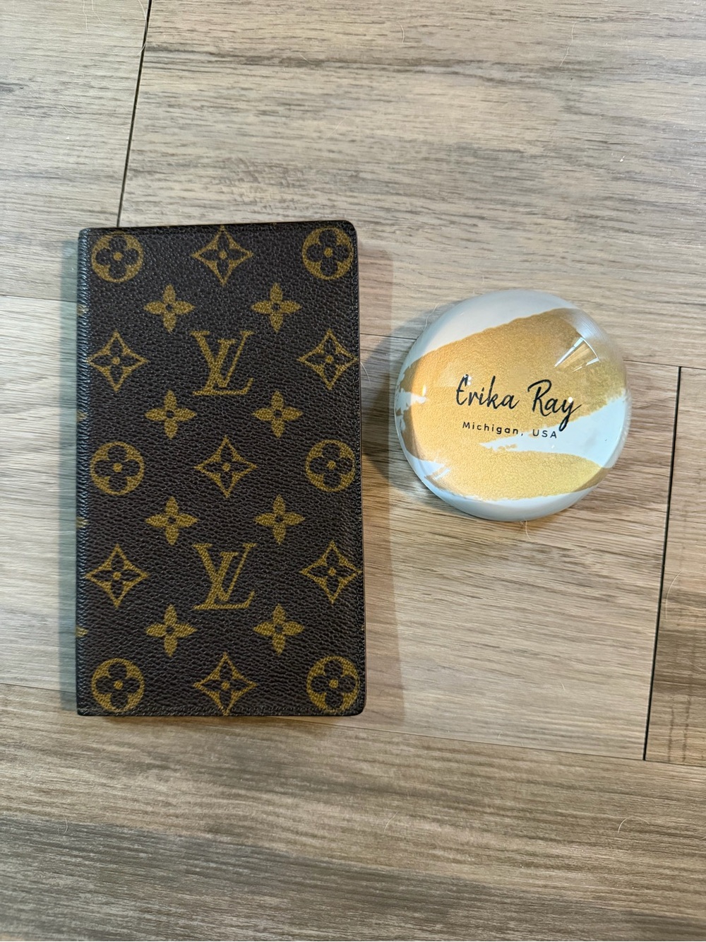 Louis Vuitton Vintage Monogram Checkbook Wallet- PRELOVED CONDITION
